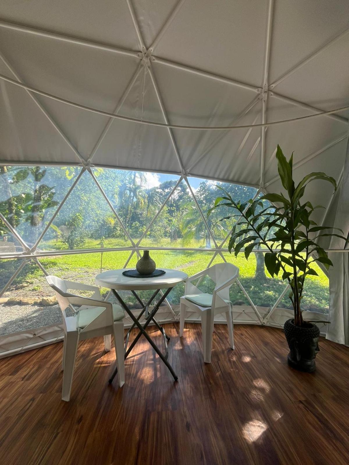 La Comarca River Glamping Dome Near Manuel Antonio Bagian luar foto
